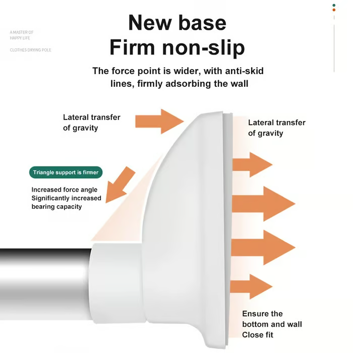 🎁Hot Sale 49% OFF🔥Drill-Free Adjustable Rod